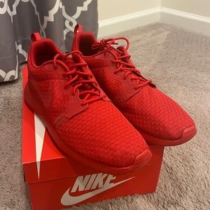 Nike Rosherun Roshe One HYP Shoes Sneakers new Red October 636220 660 Mens Sz 13